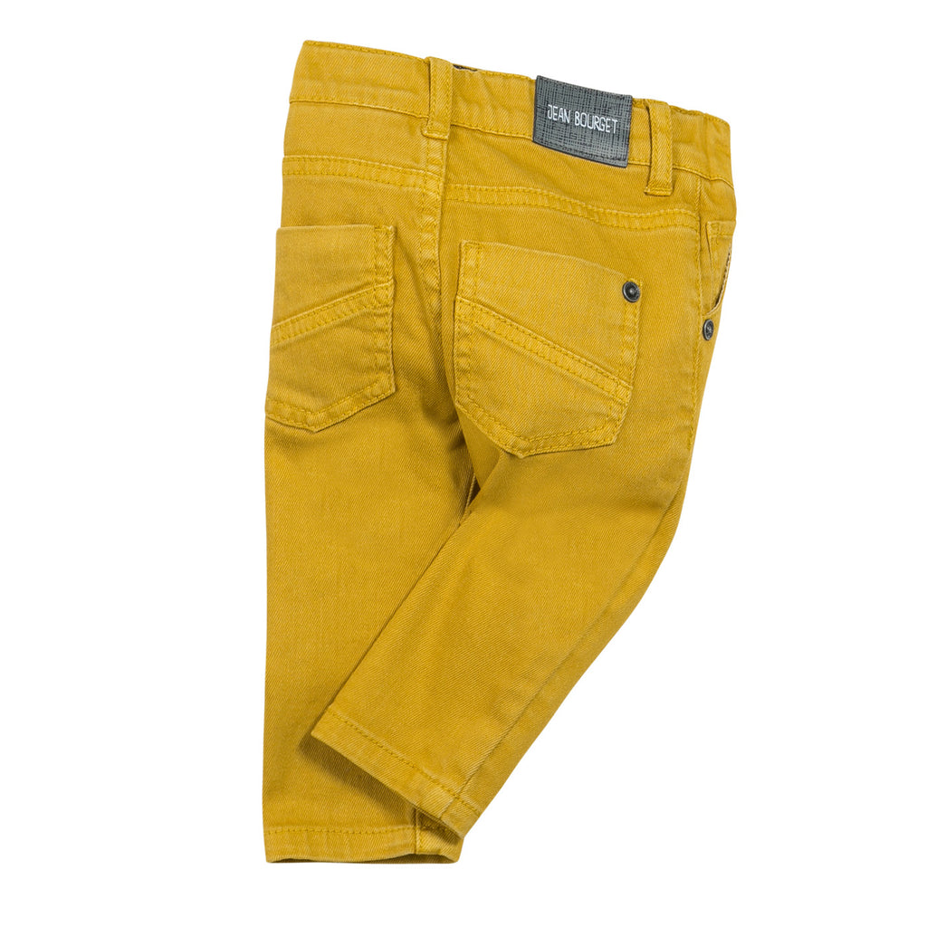 Boys top yellow jeans