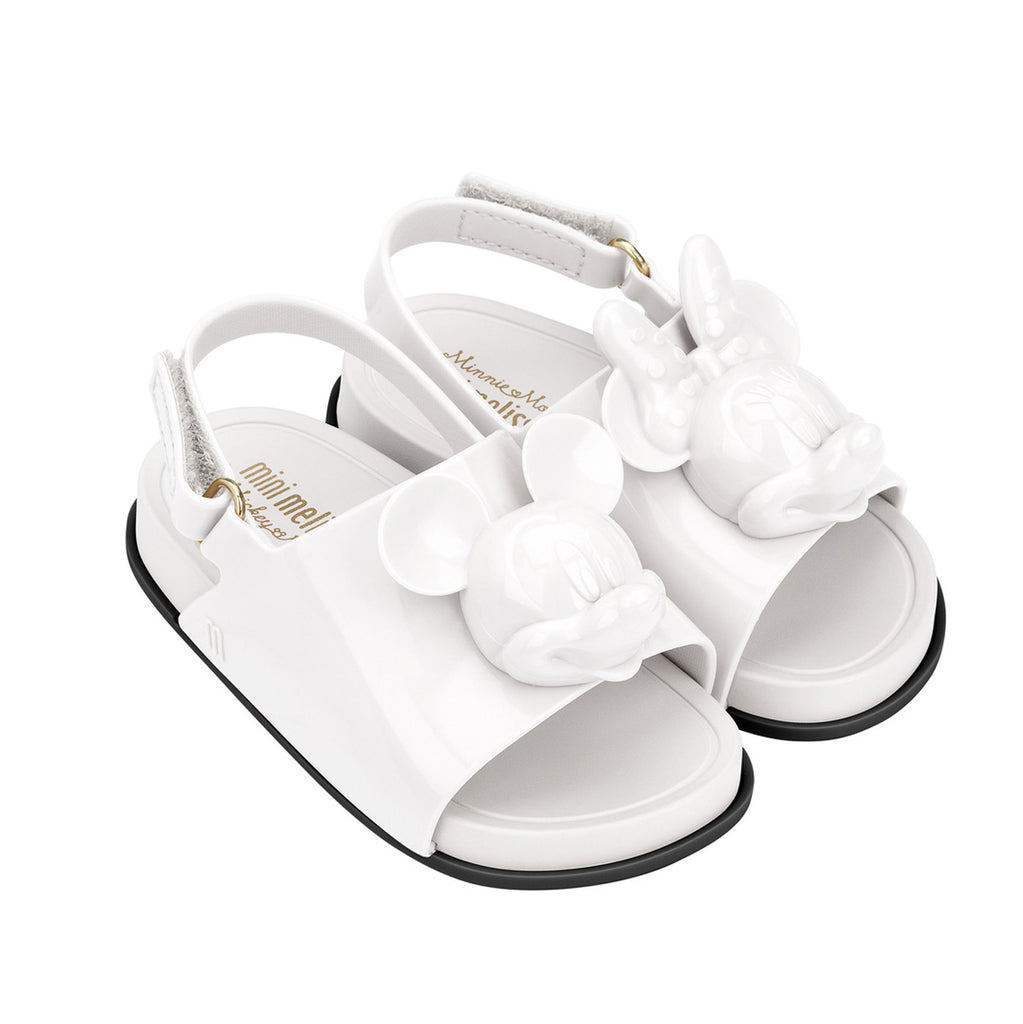 Mickey Mouse Mini Melissa Beach Slide Sandal Ii Mini Melissa Beach
