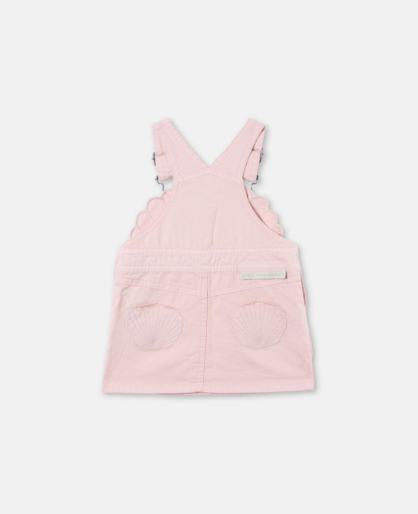 Stella McCartney Melon Pink Dungaree Dress Petit Mignon Stella McCartney Melon Pink Dungaree Dress Petit Mignon