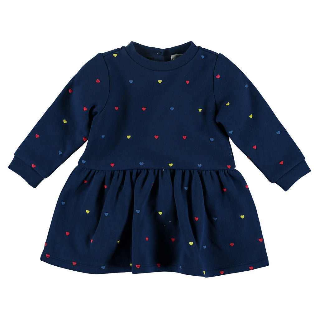 Stella McCartney Baby Girls Multicolor Hearts Dress Petit Mignon Stella McCartney Baby Girls Multicolor Hearts Dress Petit Mignon