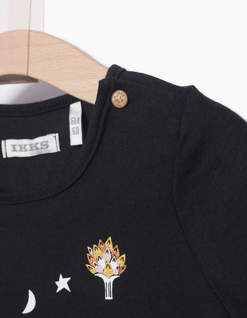 Tee shirt noir hot sale bebe