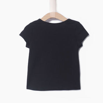 T shirt 2025 noir bebe fille