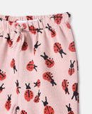 Ladybugs Print Sweatpants