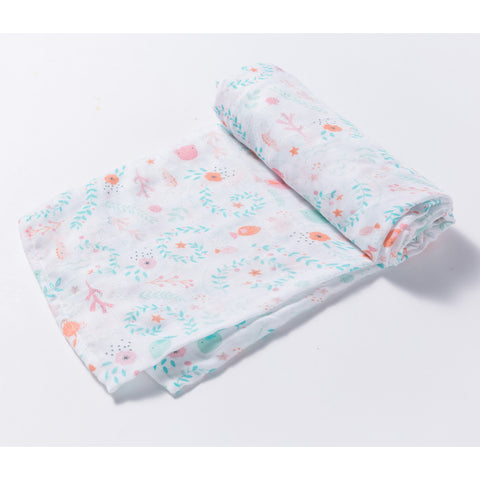 Swaddle Blanket - Jellyfish Garden