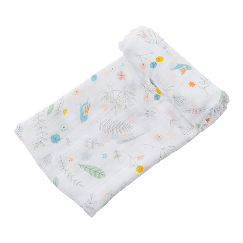 Swaddle Blanket - Pretty Foliage