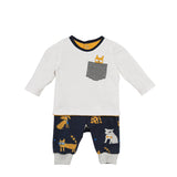 Reversible Doggie T-shirt + Pants Set