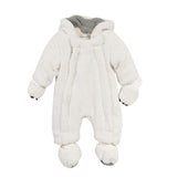 Fantastical Winter Tales Faux Fur Hooded Snowsuit