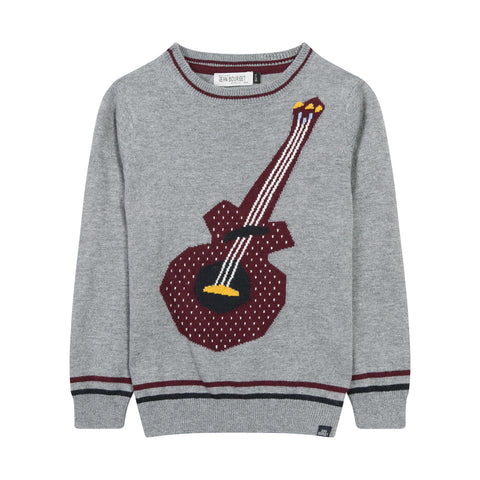 Guitar Graphic Sweater