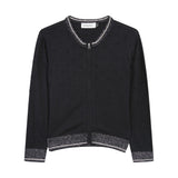 Girls Zip-Up Cardigan