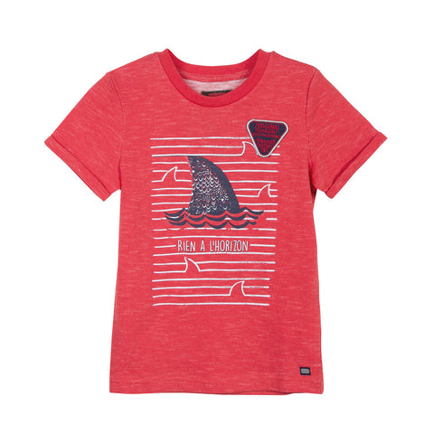 Boys T-shirt with Shark Pattern