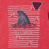 Boys T-shirt with Shark Pattern
