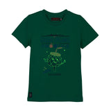 Boys Botanical Design Glow-in-The-Dark T-shirt