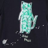 Glow-in-the-Dark T-Shirt Navy Blue