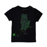 Glow-in-the-Dark T-Shirt Navy Blue