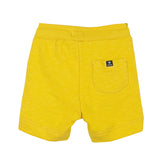Yellow Fleece Shorts