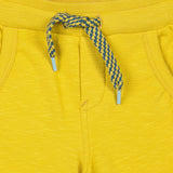 Yellow Fleece Shorts