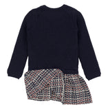 Girls Tweed Sweater Dress