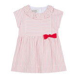 Baby Girls Red Striped Dress