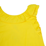 Girls Yellow Summer Dress