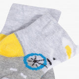 Baby Boys Jacquard Socks with Rabbit Design