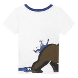 Boys Safari Animal Print Tee