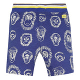 Boys Safari Print Fleece Shorts