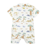 Baby Boys Safari Print Romper