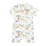 Baby Boys Safari Print Romper