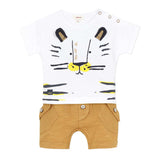 Baby Boys Tiger T-shirt and Short Set