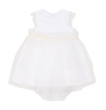 Girls White Tulle Dress