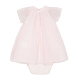 Girls Pink Tulle Dress Set