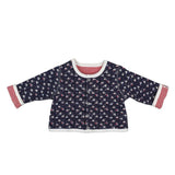 Baby Boat Print Reversible Cardigan