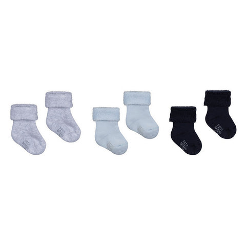 Baby Terry Cloth Bouclette Socks Set - Three Pairs