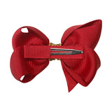 Girls Medium Boutique Bow - Christmas Glitter