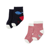 Baby Boy Socks - Set of 2 Pairs