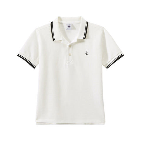 Boys' Polo Shirt in Piqué Jersey