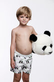 Panda Swim Trunks