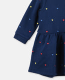 Baby Girls Multicolor Hearts Dress