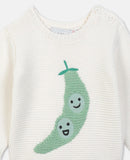 Baby Peas In A Pod Sweater