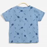 Boys Printed Blue Tee