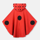 Ladybug Knit Poncho