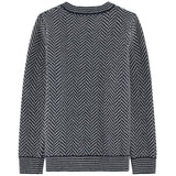 Boys Herringbone Woollen Sweater