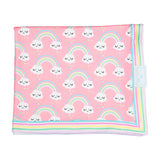 Drops of Rainbow Girls Beach Towel