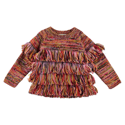 Multicolor Tassel Knitwear