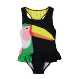 Toucan Print Swimsuit