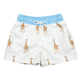 Boys Giraffe Swim Trunks