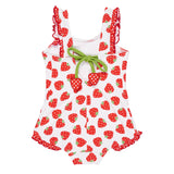 Girls Strawberry Swimsuit