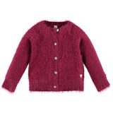 Girls Fuzzy Cardigan