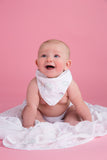 Bamboo Muslin Bandana Bib - Happy Unicorn