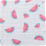 Bamboo Muslin Bandana Bib - Watermelon